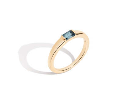 AURATE X MICHELLE: Tranquility Blue Topaz Ring Sale