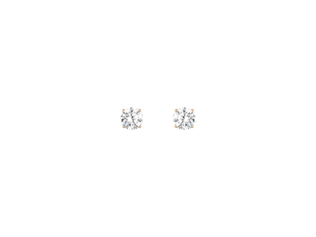 Luxury Round Lab Grown Diamond Studs For Cheap