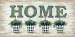 ALP1812 - Gingham Topiaries Home - 18x9 Discount