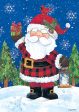 ART1121 - Santa with Lantern - 12x16 Online Sale