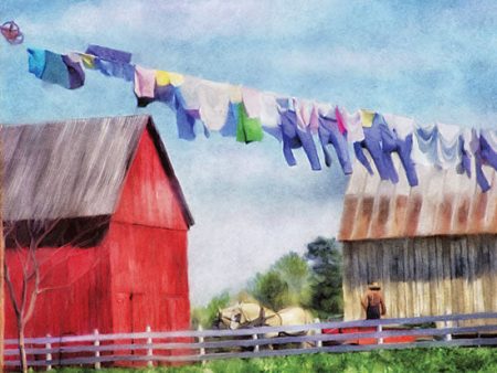 BLUE235 - Clothesline Farm - 12x12 Sale