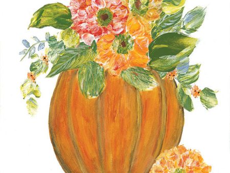 REAR267 - Pumpkin Full of Mums - 12x12 Online