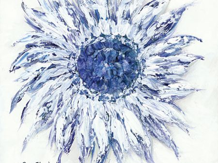 REAR240 - Blue Sunflower - 12x12 For Cheap