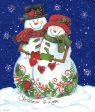 ART1122 - Snow Couple - 12x16 Cheap