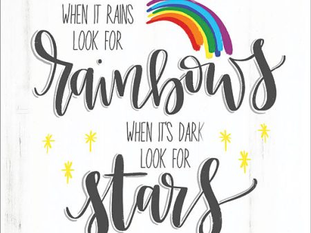 DUST275 - Rainbows and Stars - 12x12 For Discount