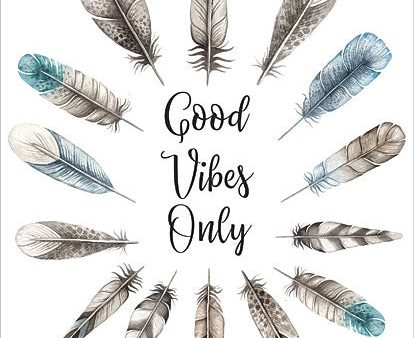 ST440 - Good Vibes Only - 12x16 For Discount