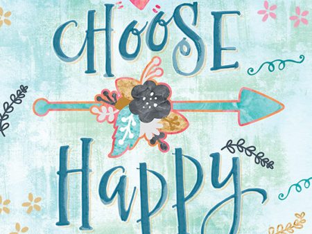 MOL1918 - Choose Happy - 12x12 For Sale