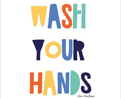 ST467 - Wash Your Hands - 12x16 Discount